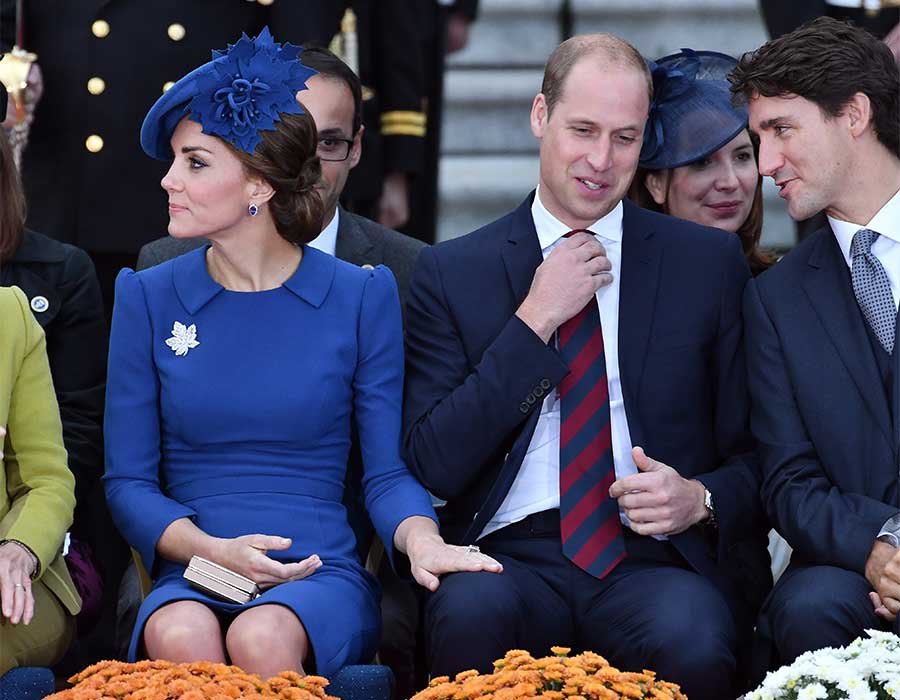 13 of Prince William and Kate's sweetest PDA moments from their royal tours