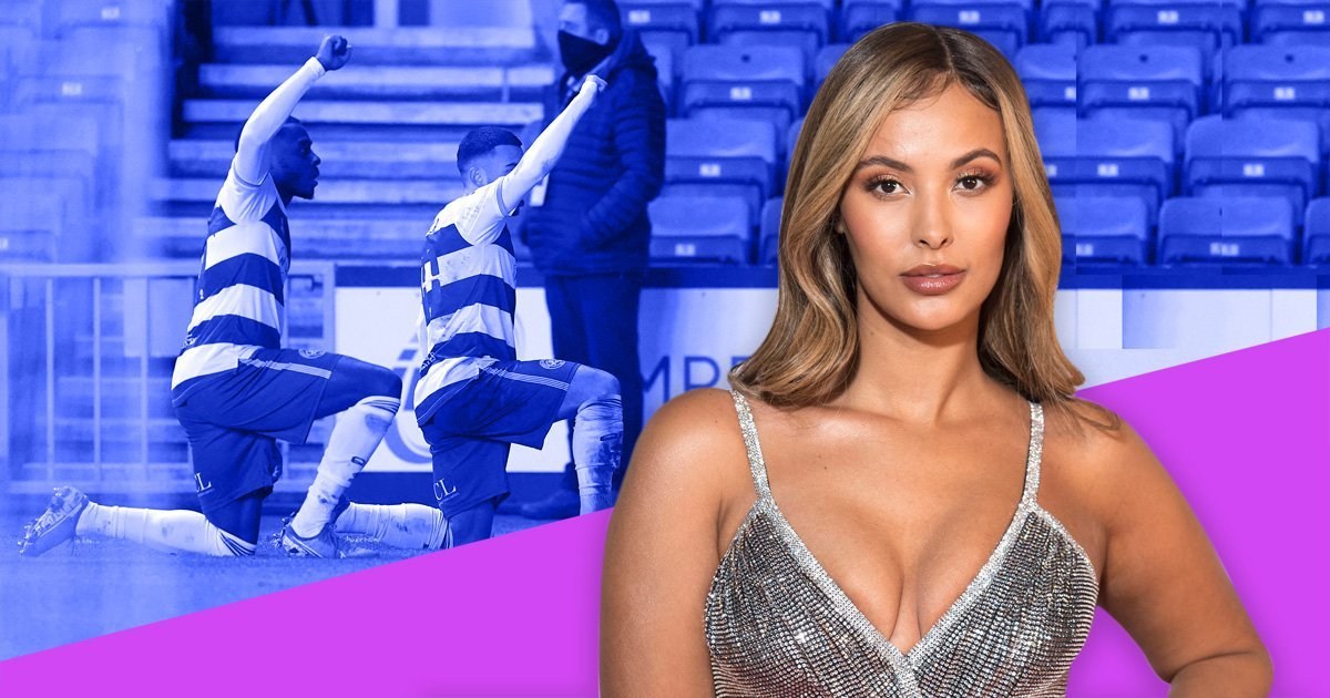 Maya Jama defends taking the knee saying Black Lives Matter needs to be ‘put in people’s faces’