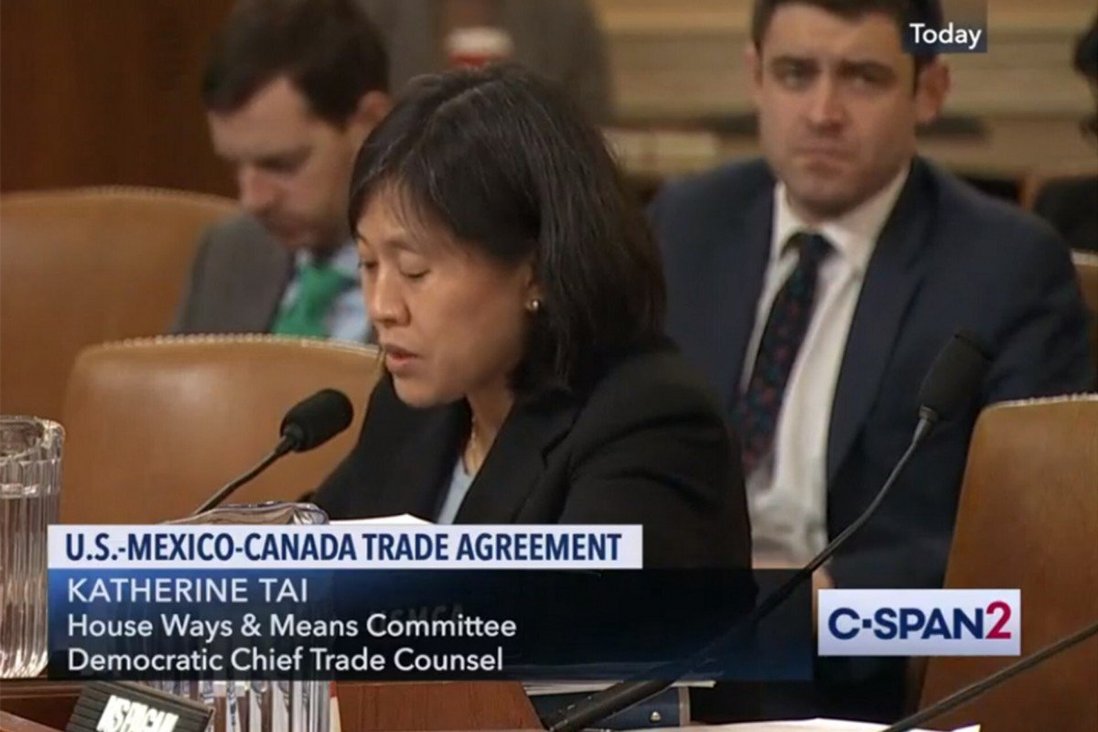 Biden’s US trade chief pick, Katherine Tai, ‘unmatched’ on China trade issues and would not be soft on Beijing, sources say