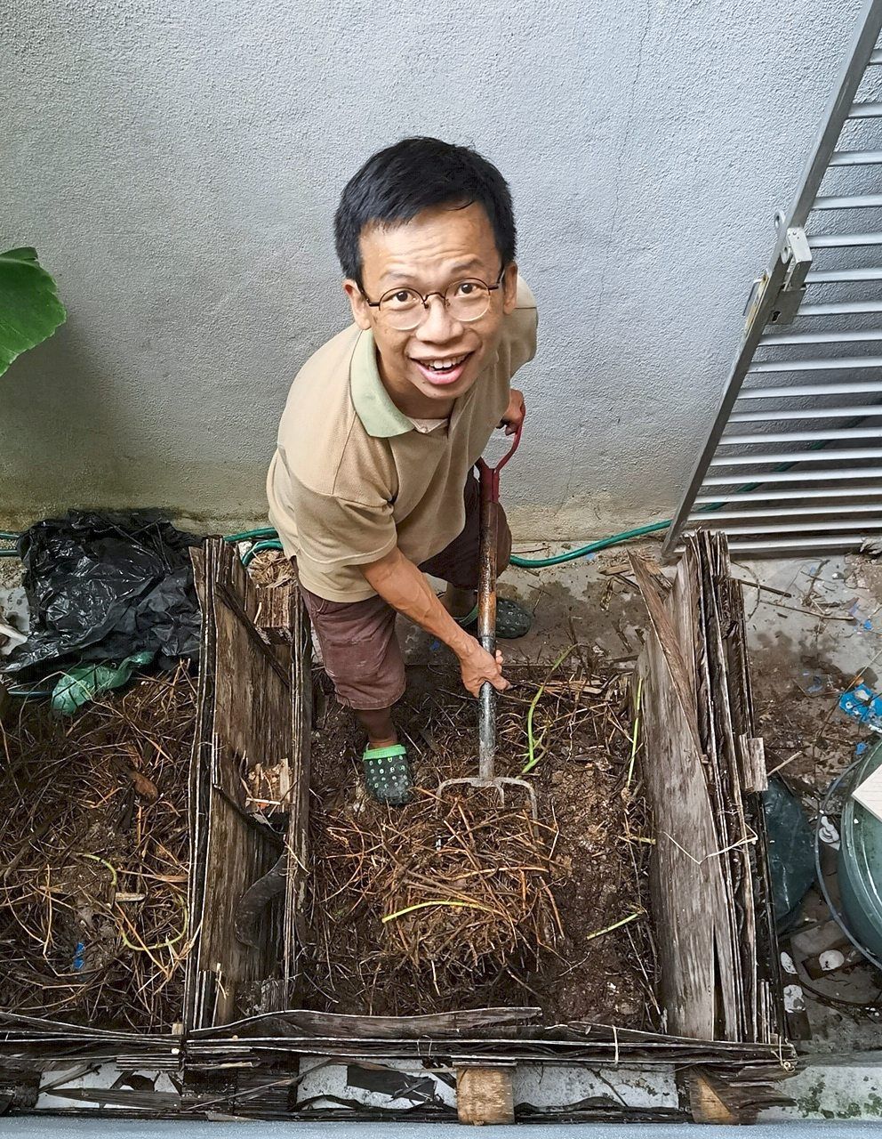 Avid Malaysian home gardener says natural methods and ingredients work best for plants