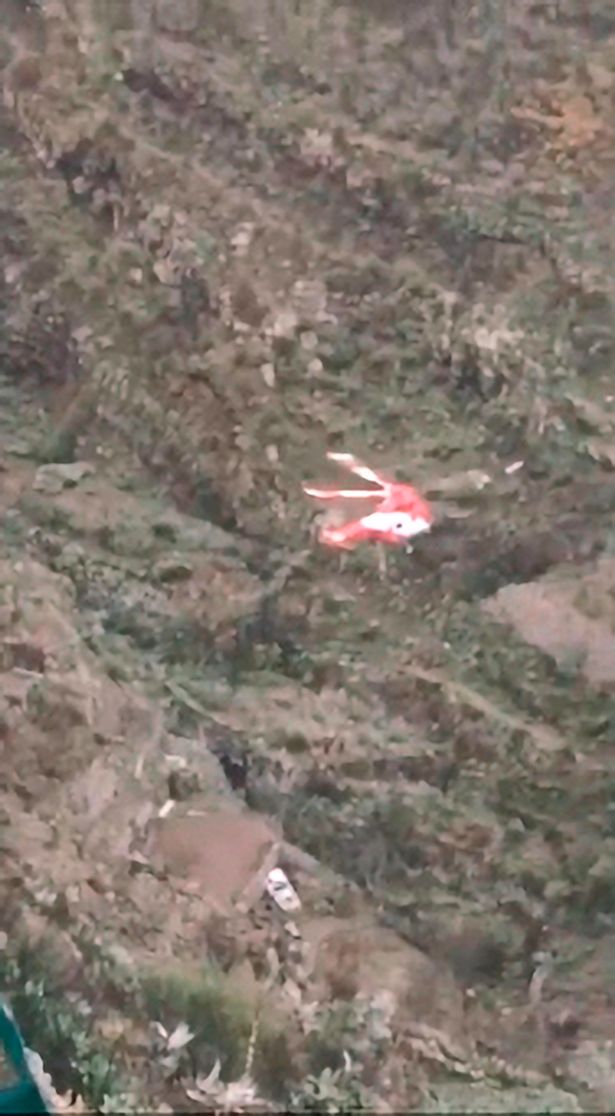 Brit pilot, wife and two of her family killed as car plunges 246ft into ravine