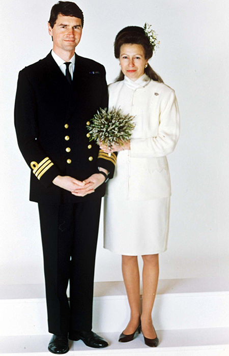 6 unearthed photos from Princess Anne's trailblazing second wedding