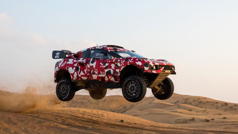 Prodrive BRX T1 is designed by Ian Callum, to be driven by Sebastian Loeb in Dakar Rally