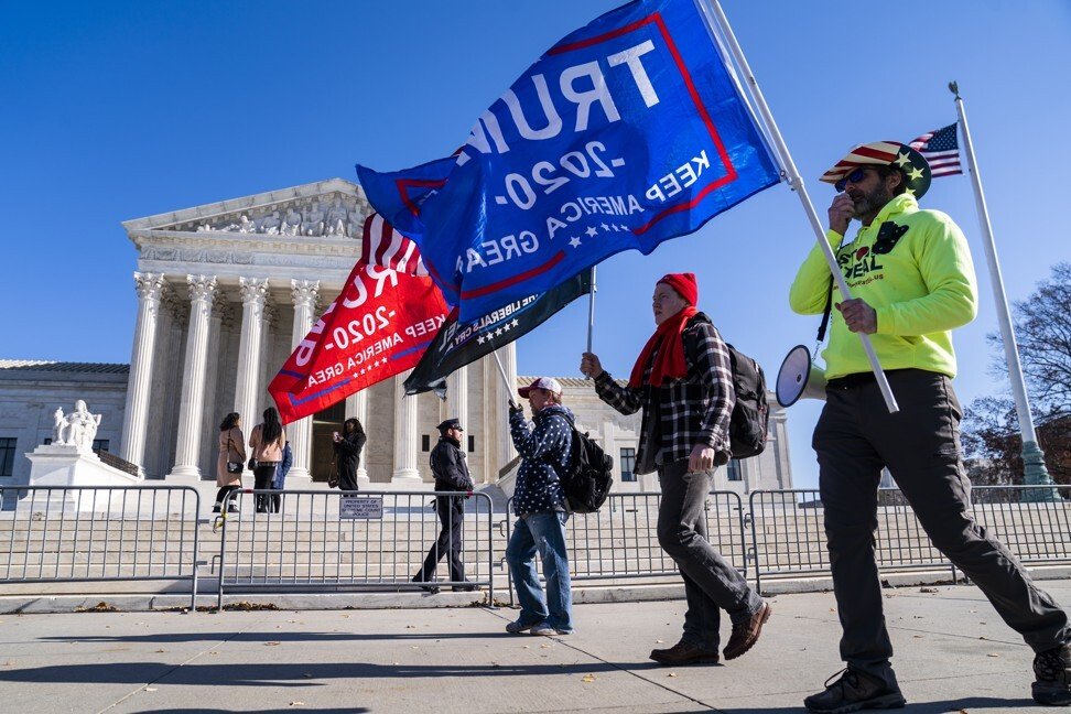 US Supreme Court rejects Trump’s bid to overturn Biden election victory
