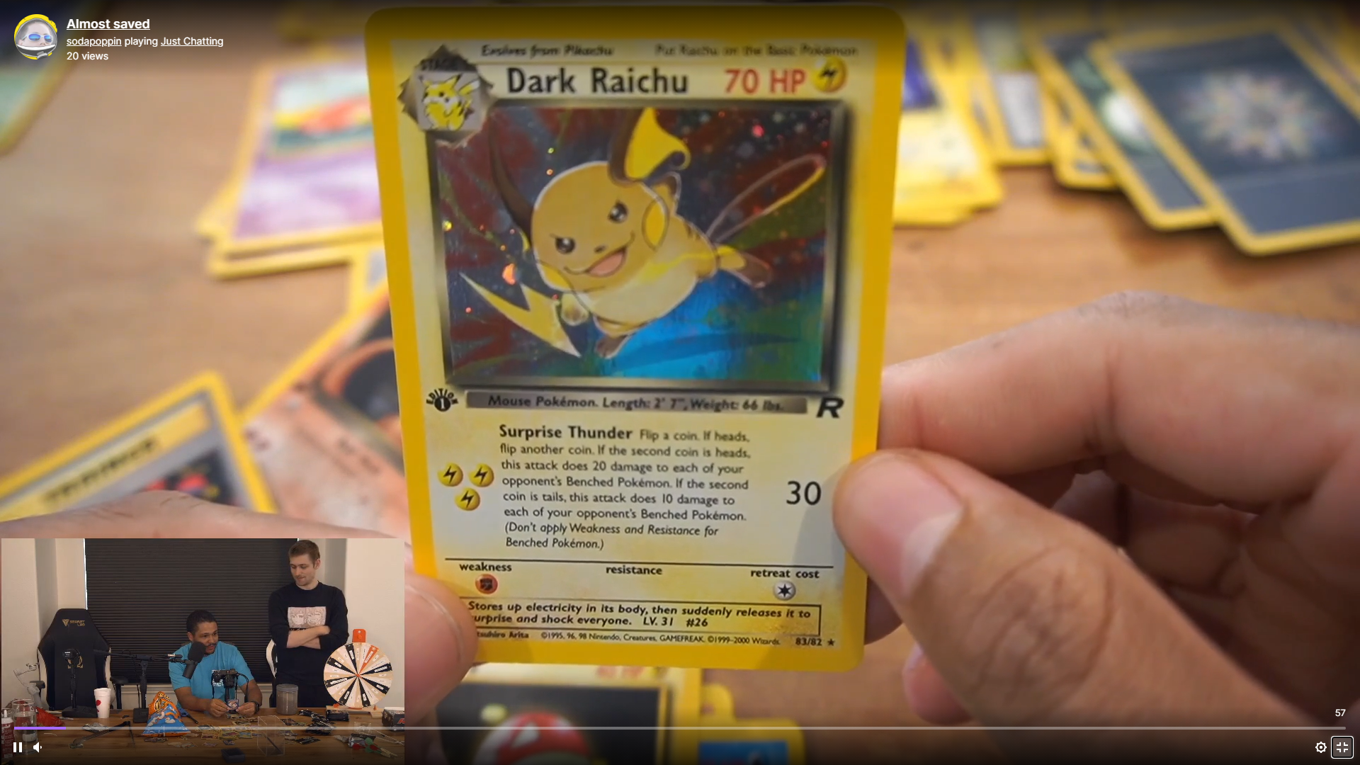 Nearly 100K people watched a streamer destroy rare Pokémon cards