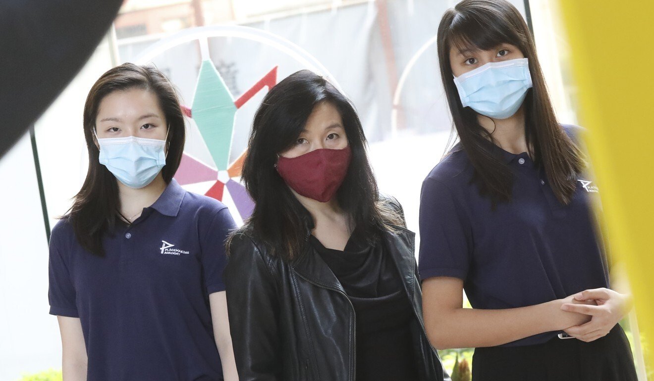 Students take to stage on ‘White Christmas Express’ to lift spirits of Hongkongers amid Covid-19 pandemic
