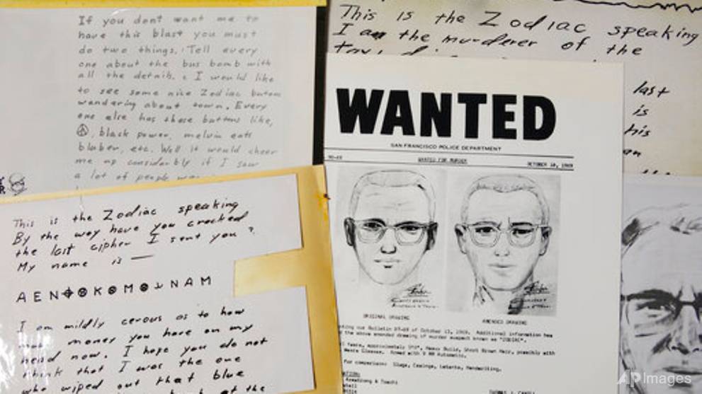 Zodiac Killer message decoded after more than 50 years