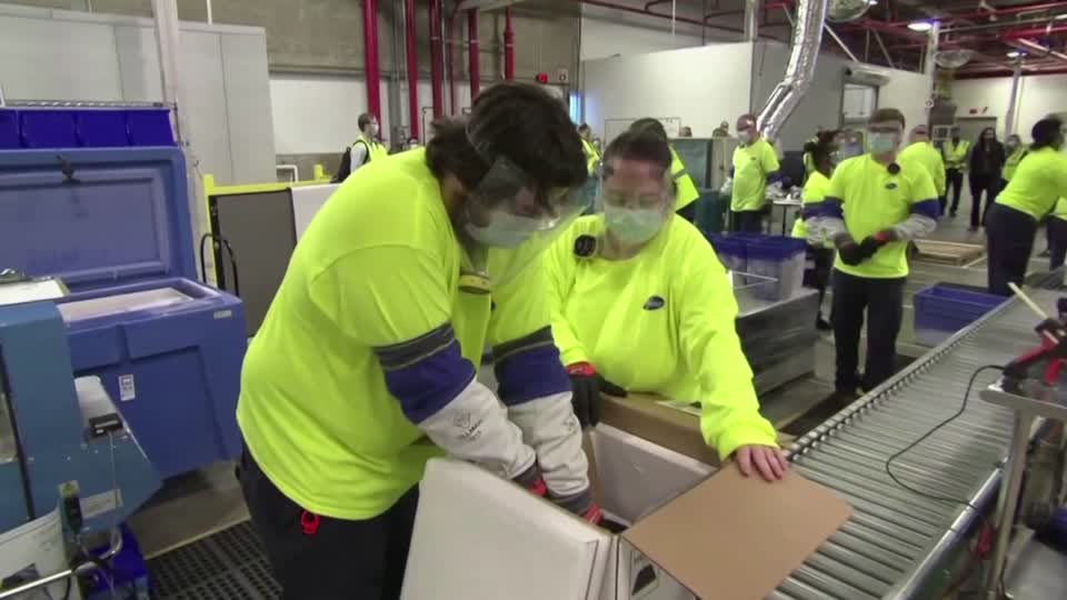 U.S. Begins historic first shipments of covid vaccine