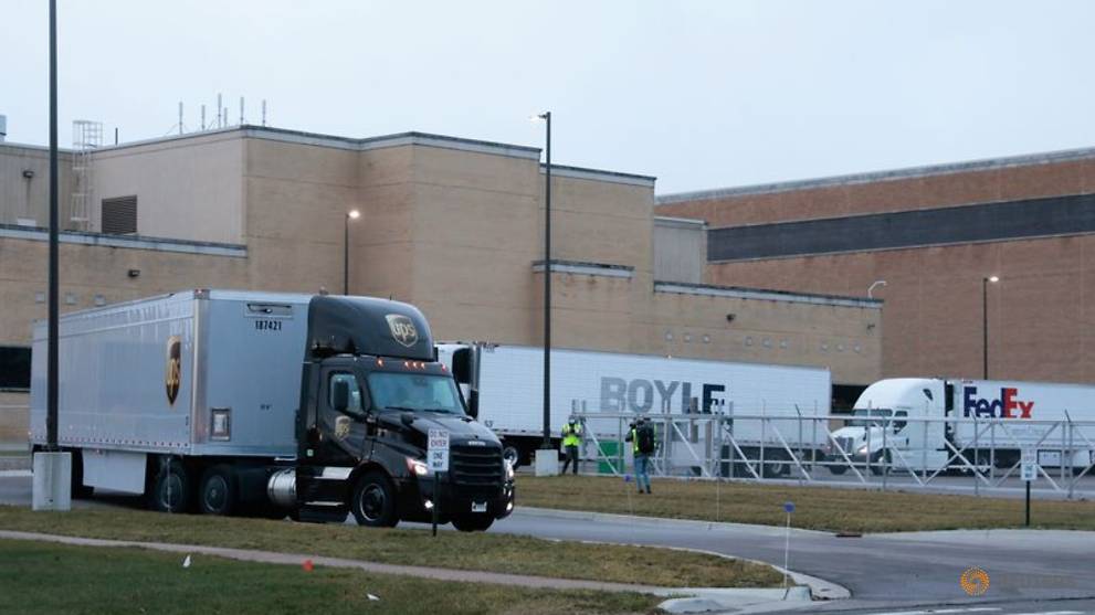 US COVID-19 vaccine campaign launches with first shipments 'delivering hope' to millions