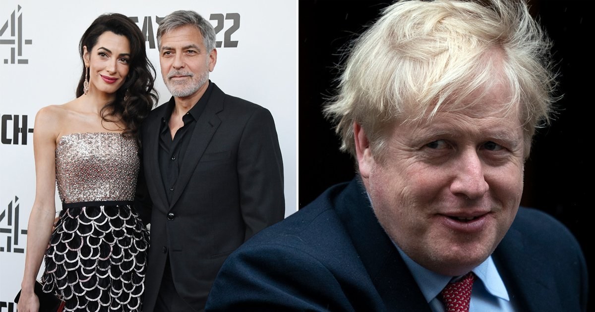 George Clooney thanks Boris Johnson for bringing him closer to wife Amal as they secretly dated