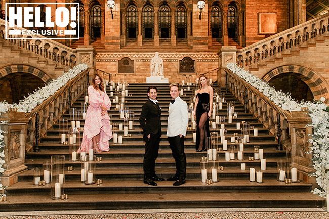 Ollie Locke and husband Gareth Locke share spectacular wedding photos with HELLO!