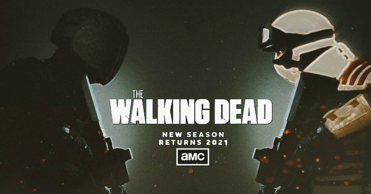 The Walking Dead Final Season Fan Poster Pits the CRM Against the Commonwealth Army