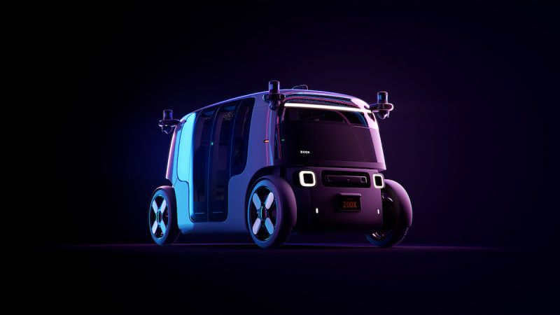 Amazon's Zoox unveils self-driving robo-taxi
