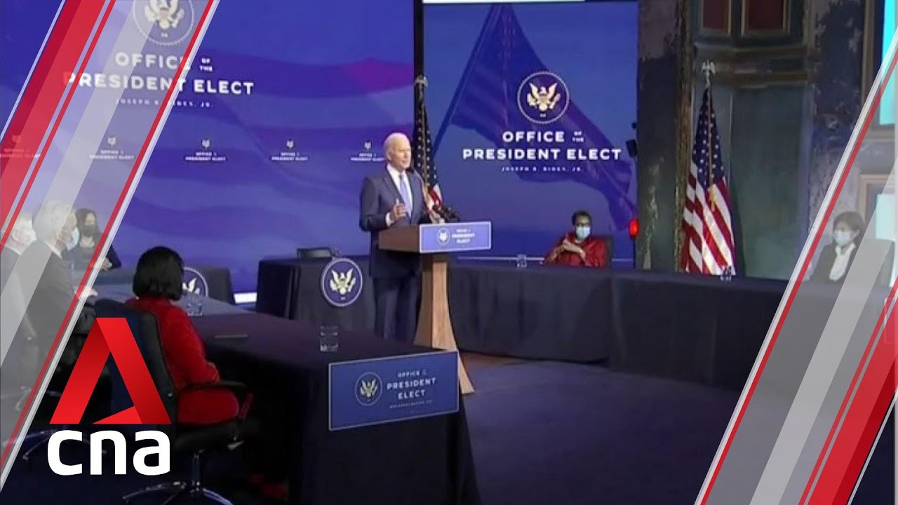 Joe Biden lashes out at Donald Trump after US electoral college confirms his win