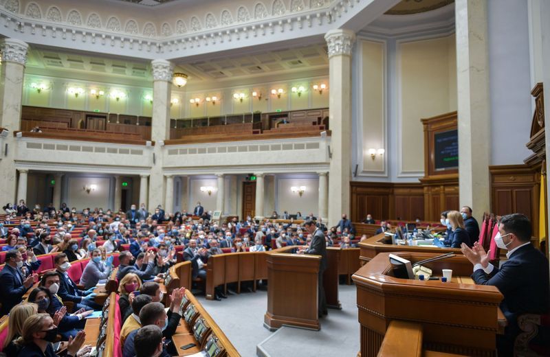 Ukraine parliament restores powers of anti-corruption agency in bid for foreign loans
