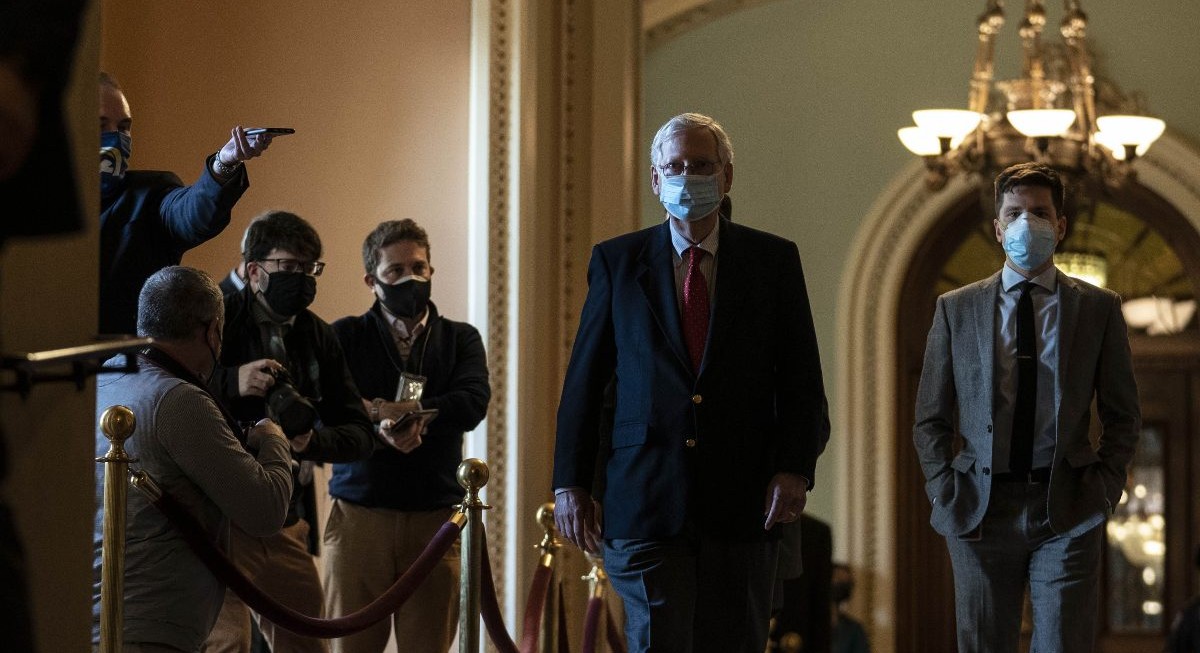 Senate Majority Leader McConnell recognises Biden as President-elect