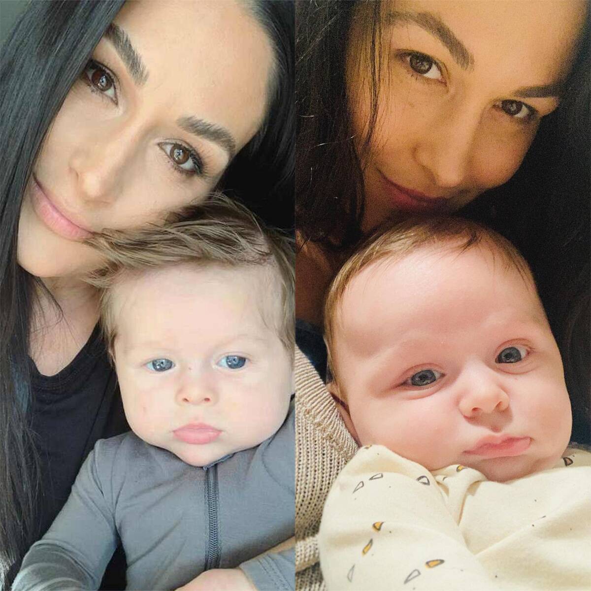 Nikki & Brie Bella's Boys Buddy & Matteo Are Killing Us With Cuteness in New Pics