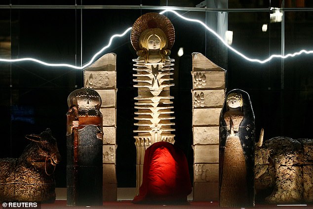 Excommunicate! Excommunicate! Vatican is ridiculed for its 'comically awful' nativity scene with figures likened to the Daleks and Darth Vader
