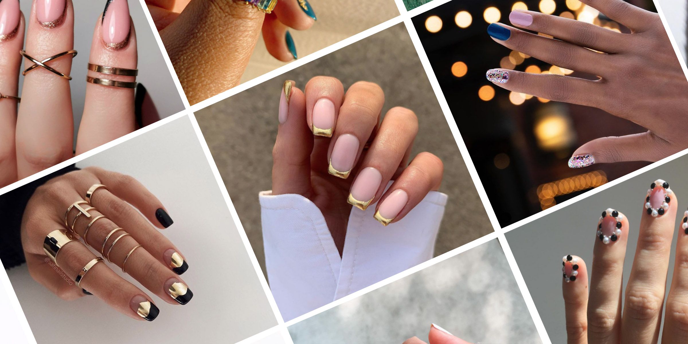 The Coolest New Year's Eve Nail Art Ideas