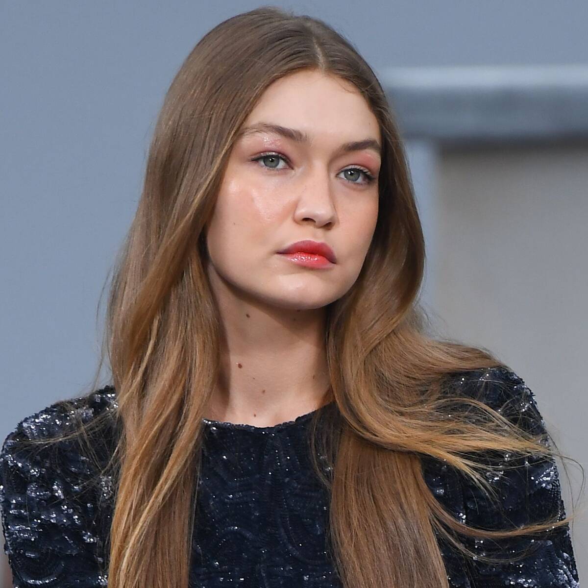 Gigi Hadid Shows Off New Bangs and Announces "Fresh Snow Fresh Cut"