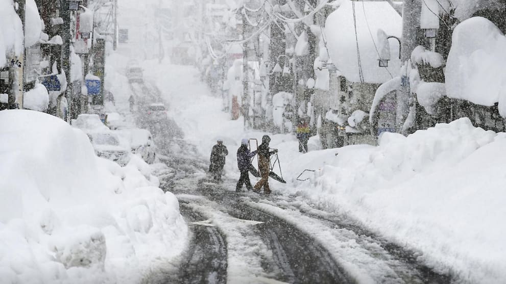 Army deployed as record snowfall blankets parts of Japan