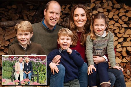 Kate Middleton and Prince William release Christmas card after last week's leak