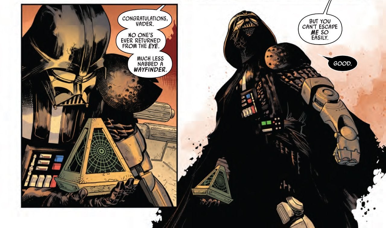Star Wars: Darth Vader Sheds Light on The Rise of Skywalker's Sith Wayfinder