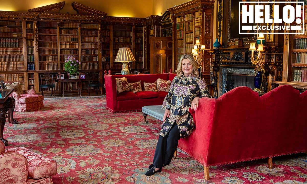 Lady Carnarvon invites HELLO! inside Downton Abbey - take a look around famous home