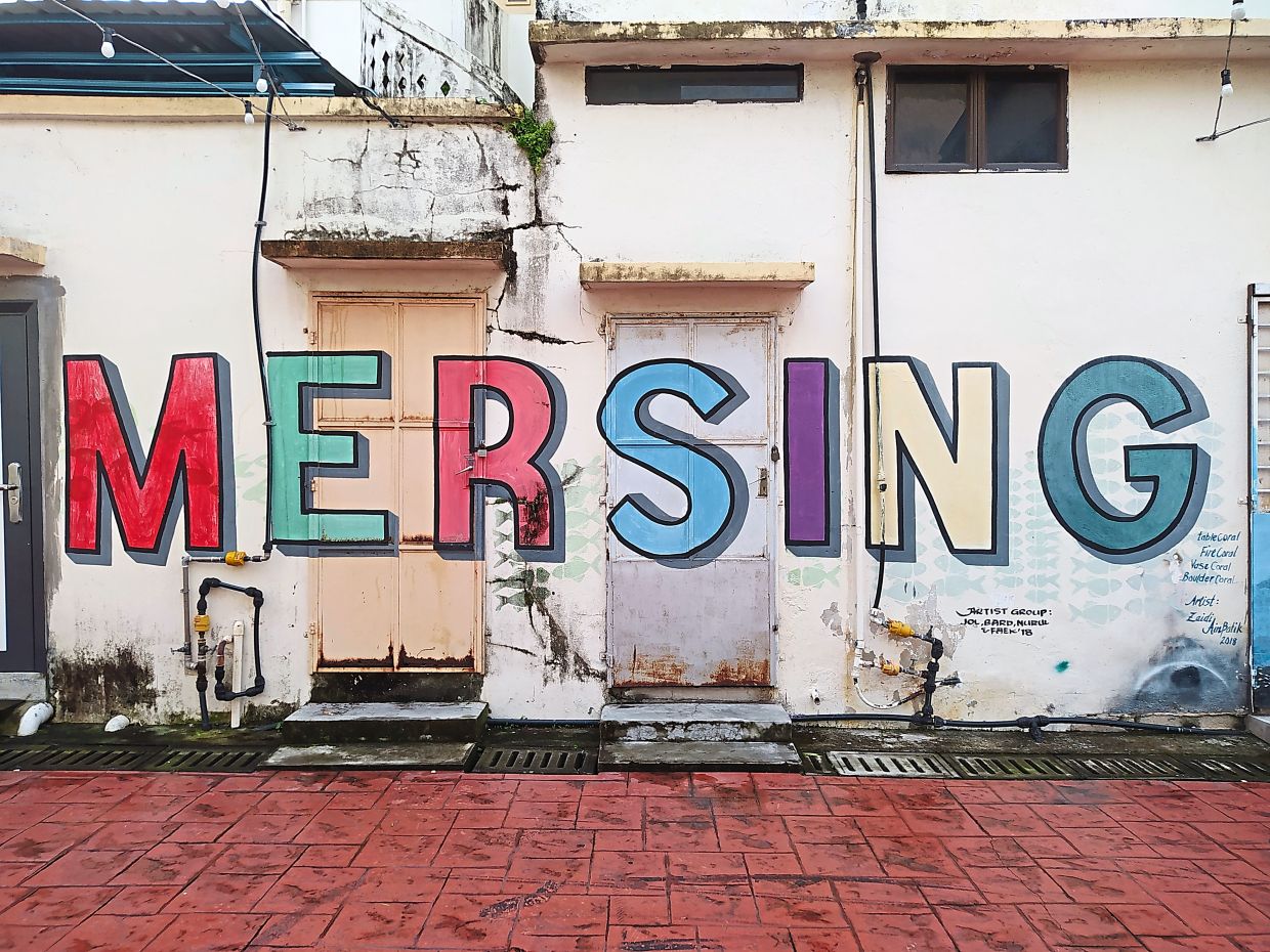 Mersing taps into street art’s tourism potential