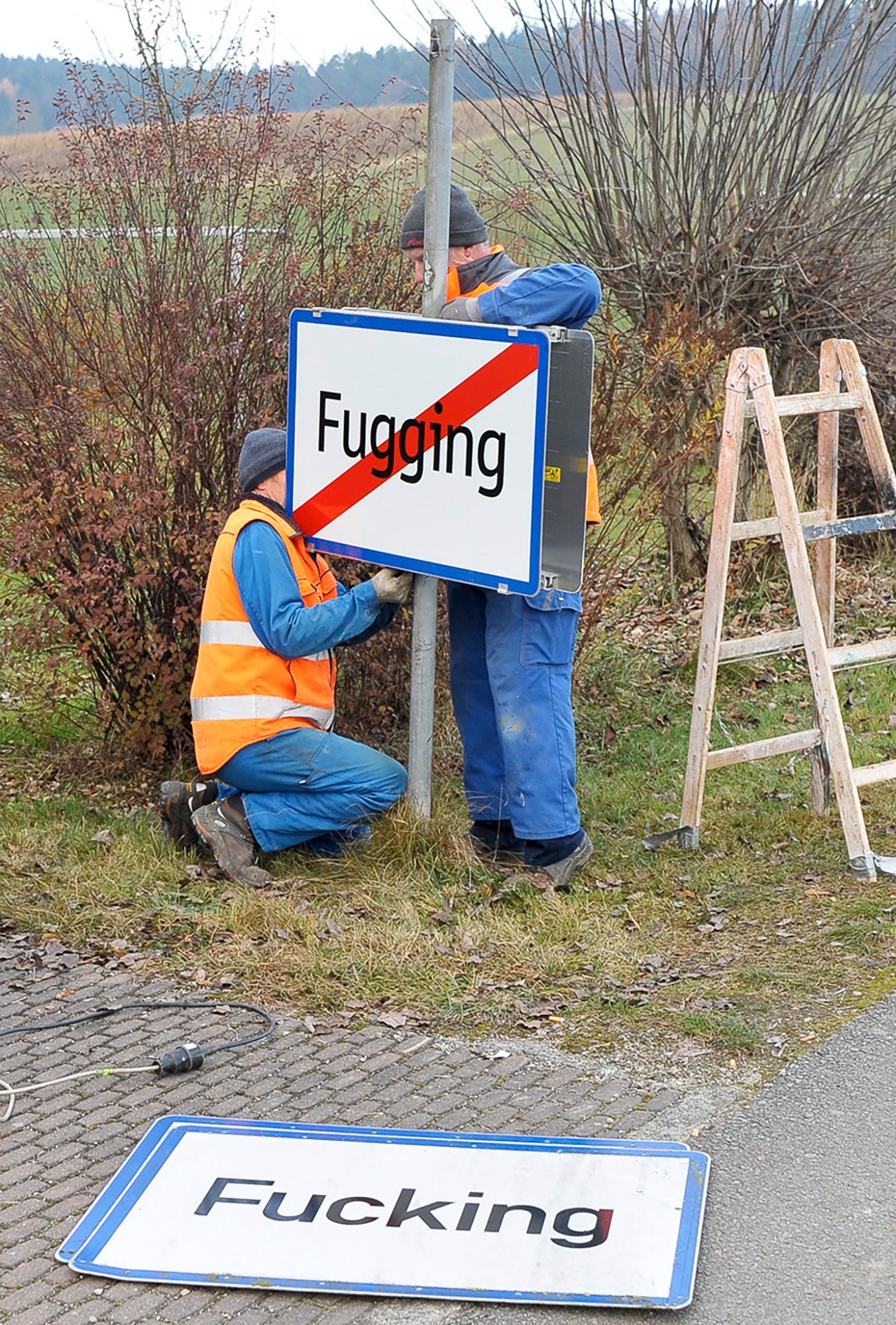 Village changes its Fucking name
