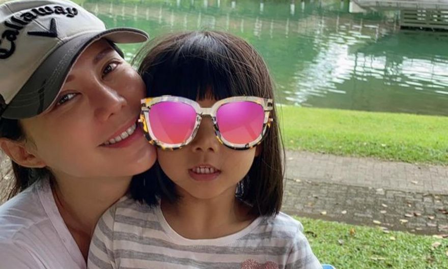 Local actress Constance Song, 45, expecting second child