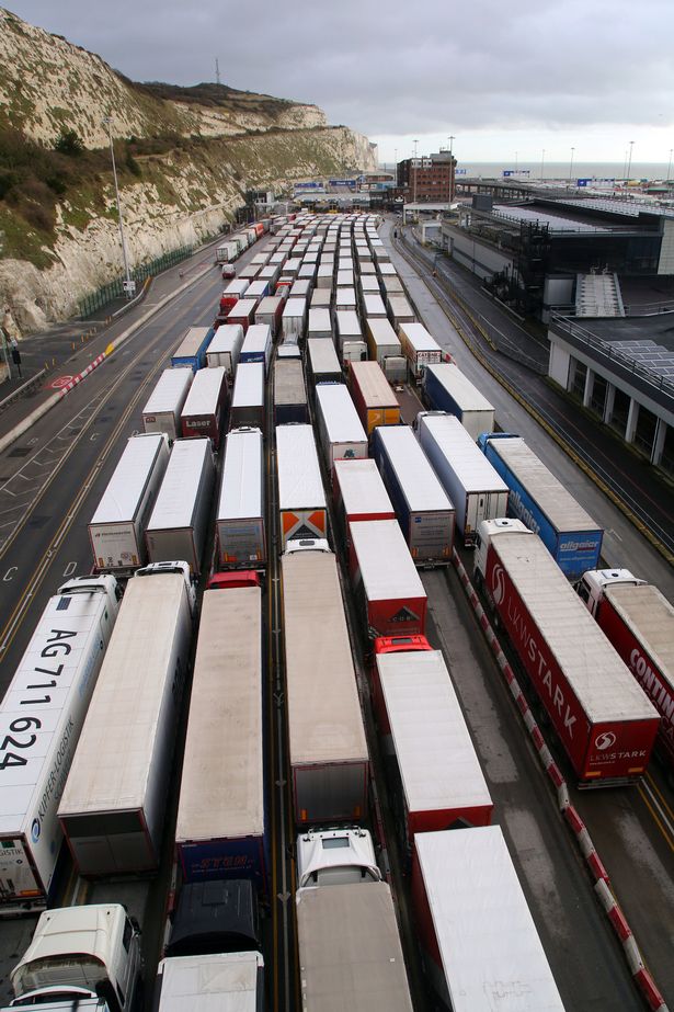 Millions more parcels swamp Royal Mail as Dover lorry queues stretch 20 miles