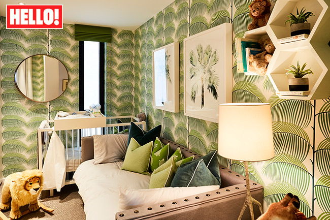 Vogue Williams and Spencer Matthews' family home is a riot of colour