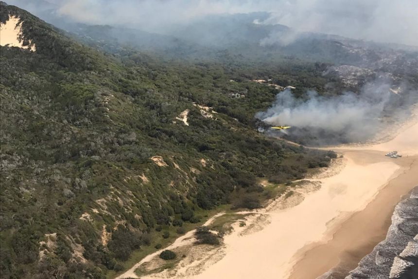 Four charged over blaze on Australia's Fraser Island, a Unesco World Heritage Site