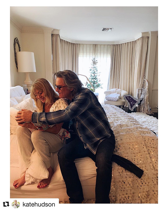 Goldie Hawn and Kurt Russell's huge LA mansion is surprisingly cosy