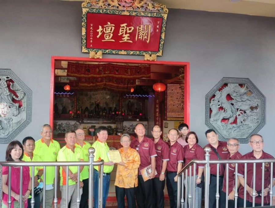 张锦昌吁各神庙组织　严守政府条规行事