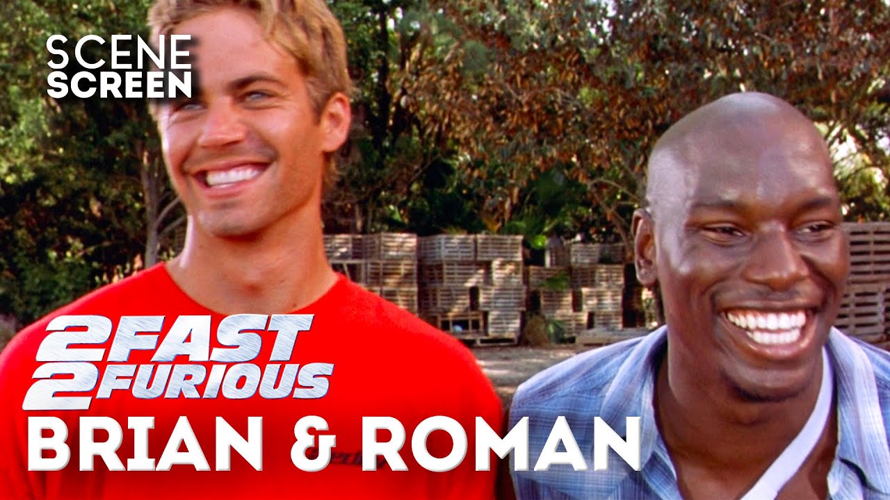 Brian and Roman Best Moments | 2 Fast 2 Furious | SceneScreen