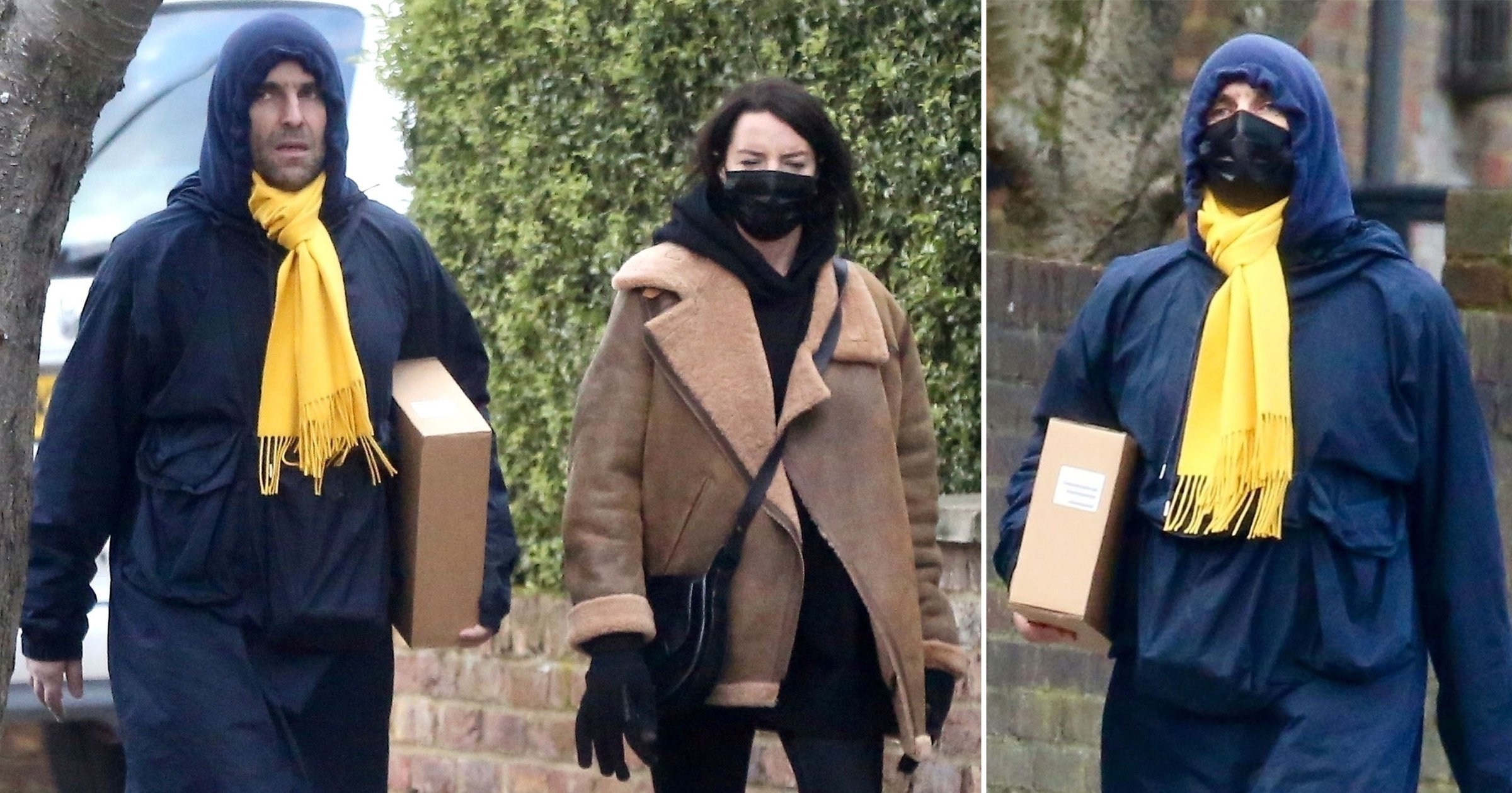 Liam Gallagher enjoys stroll with girlfriend Debbie Gwyther as he shares disappointment over knighthood snub