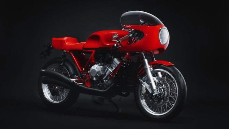Magni honors its founder with the retro-styled Italia 01/01 motorcycle