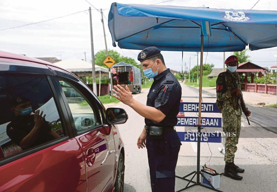 Peringat and Kota subdistricts in KB placed under CMCO