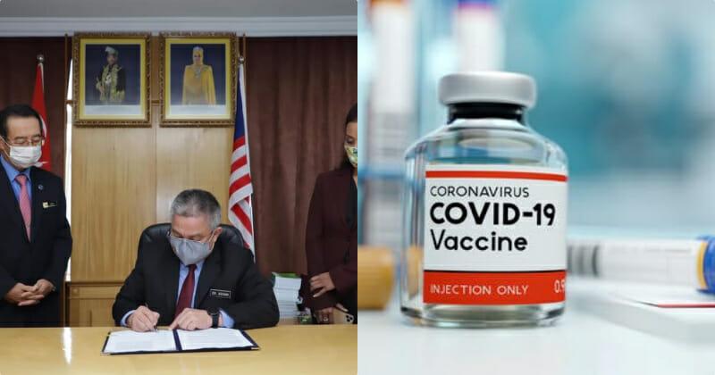 Health Minister: 1 Million M’sians Will Receive Covid-19 Vaccine In February