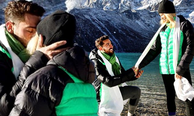 Ladies of London alum Caroline Stanbury gets engaged to toyboy Sergio Carrallo in the Himalayas