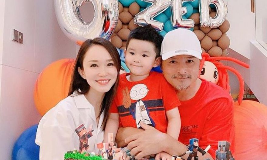 Christopher Lee missed son's first day of school, but was sure wife Fann Wong could handle it solo