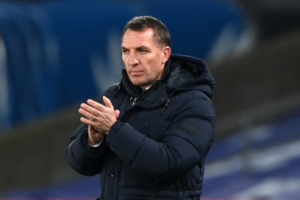 Rodgers happy for patient progress at Leicester this season