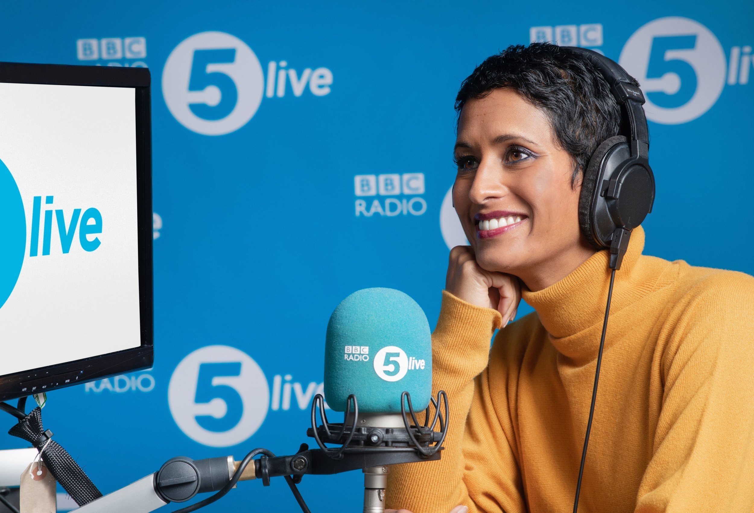 Naga Munchetty ‘absolutely delighted’ with Radio 5 Live hosting debut
