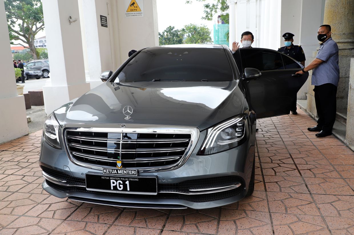 Penang CM gets new official car