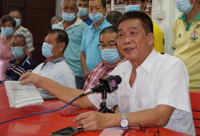 曾福仔吁梁卓经果断退党