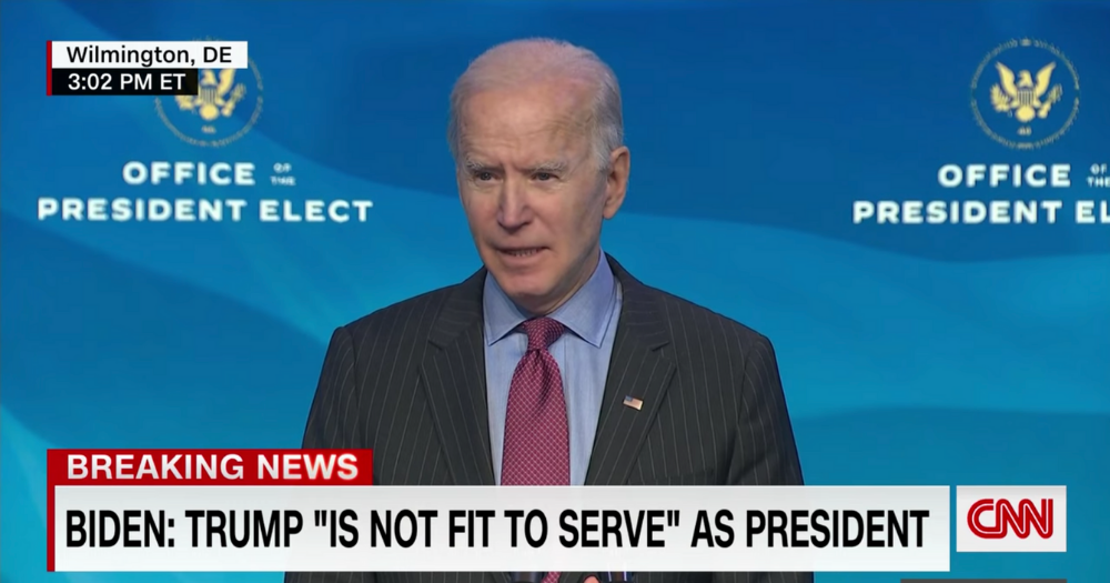 'It's a good thing him not showing up': Biden on Trump not attending inauguration