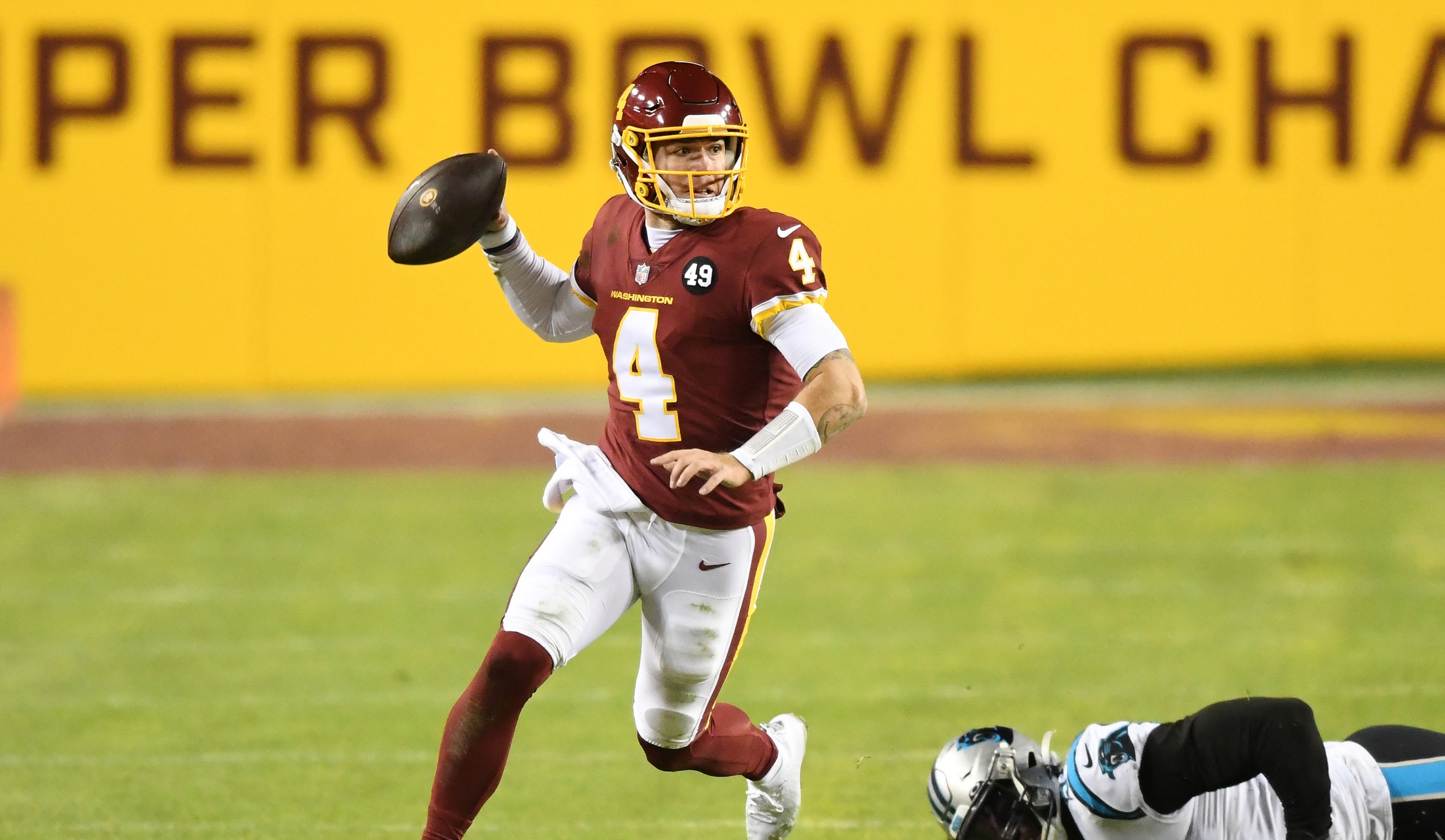 Fans Rip WFT QB Taylor Heinicke After Finding Out He’s a Trump Supporter