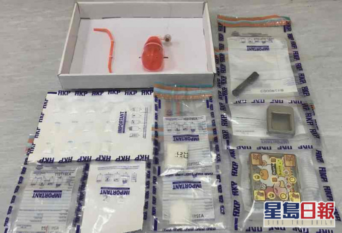 警元朗检34.8克「冰」毒 拘一对毒鸳鸯